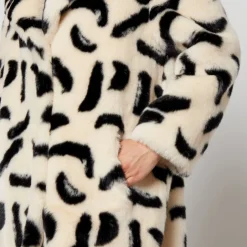 Jackets|Coats|Dr. Martens Jakke Katie Printed Faux Fur Coat - XS