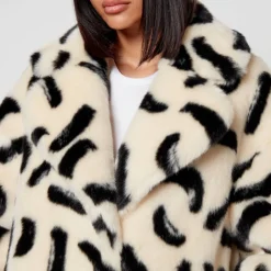 Jackets|Coats|Dr. Martens Jakke Katie Printed Faux Fur Coat - XS
