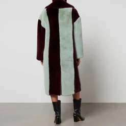 Jackets|Coats|Dr. Martens Jakke Katie Striped Faux Fur Coat - S