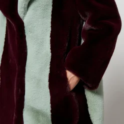 Jackets|Coats|Dr. Martens Jakke Katie Striped Faux Fur Coat - S