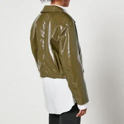 Jackets|Coats|Dr. Martens Jakke Naomi Cropped Padded Faux Leather Jacket - XS
