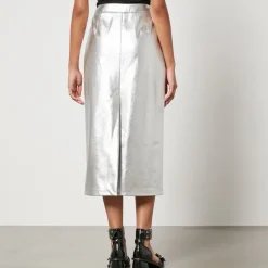 Skirts|Skirts|Dr. Martens Jakke Oakland Faux Leather Midi Skirt - XS