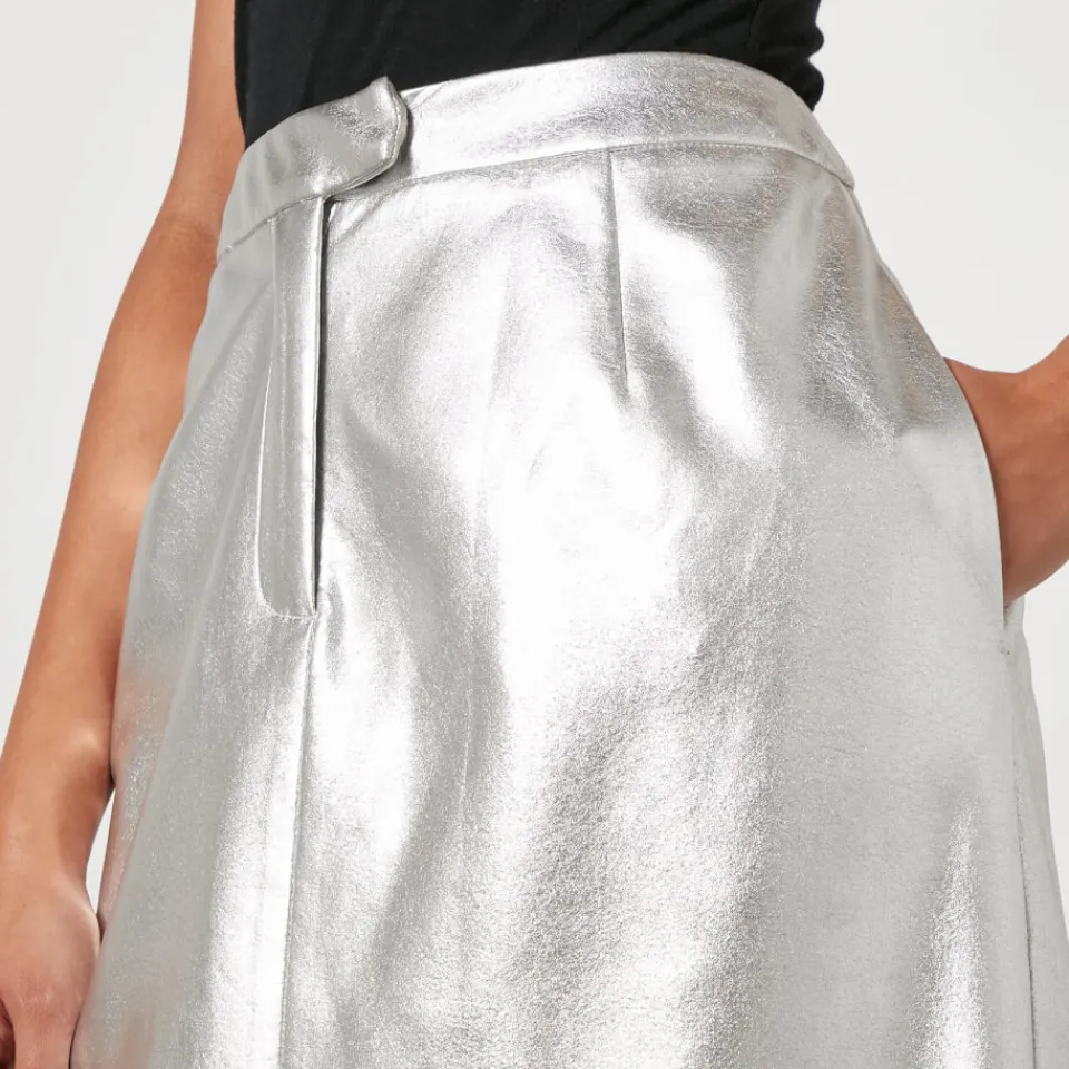 Skirts|Skirts|Dr. Martens Jakke Oakland Faux Leather Midi Skirt - XS