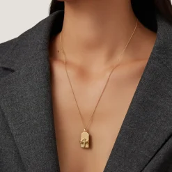Jewellery|Jewellery|Dr. Martens Jenny Bird Gold-Plated Zodiac Aries Necklace