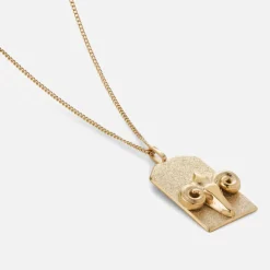 Jewellery|Jewellery|Dr. Martens Jenny Bird Gold-Plated Zodiac Aries Necklace