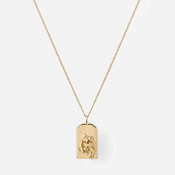 Jewellery|Jewellery|Dr. Martens Jenny Bird Gold-Plated Zodiac Pisces Necklace