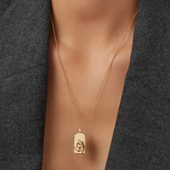 Jewellery|Jewellery|Dr. Martens Jenny Bird Gold-Plated Zodiac Pisces Necklace