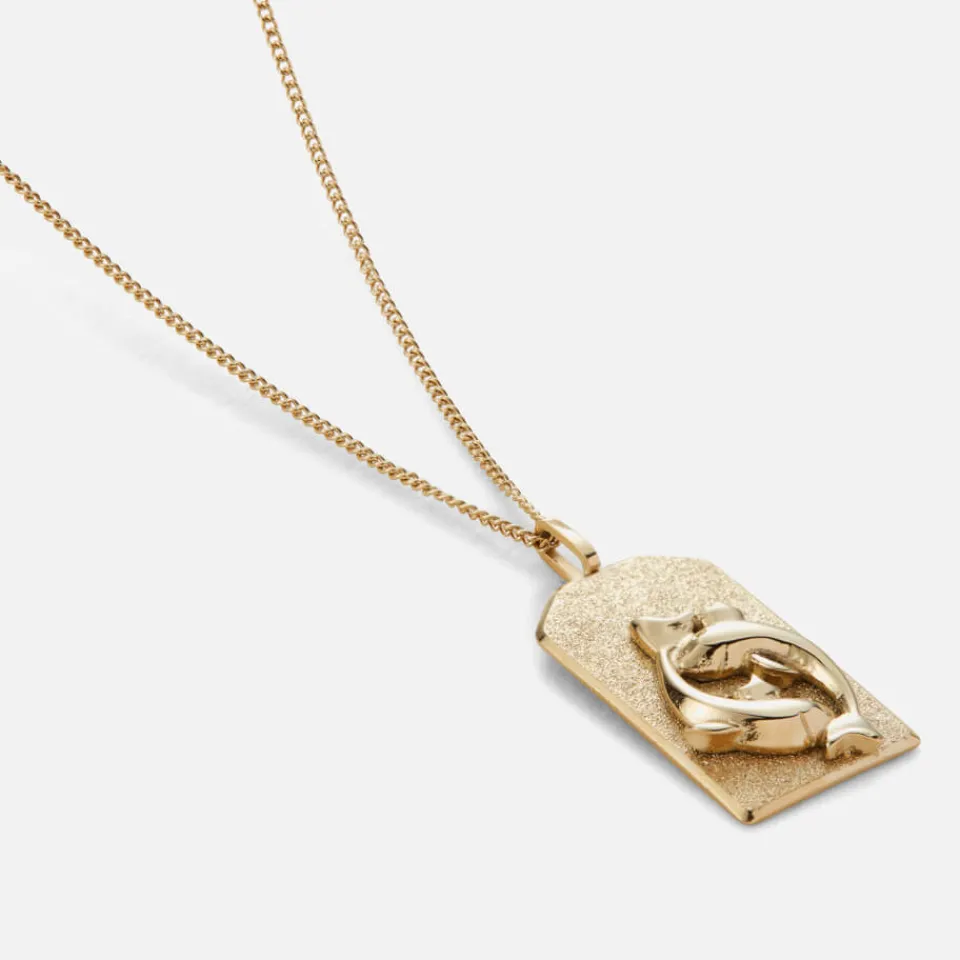 Jewellery|Jewellery|Dr. Martens Jenny Bird Gold-Plated Zodiac Pisces Necklace