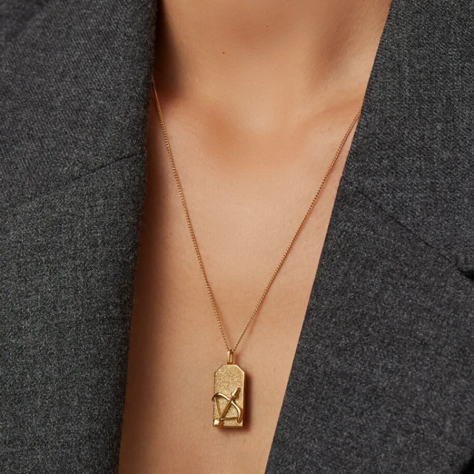 Jewellery|Jewellery|Dr. Martens Jenny Bird Zodiac Sagittarius Gold-Plated Necklace