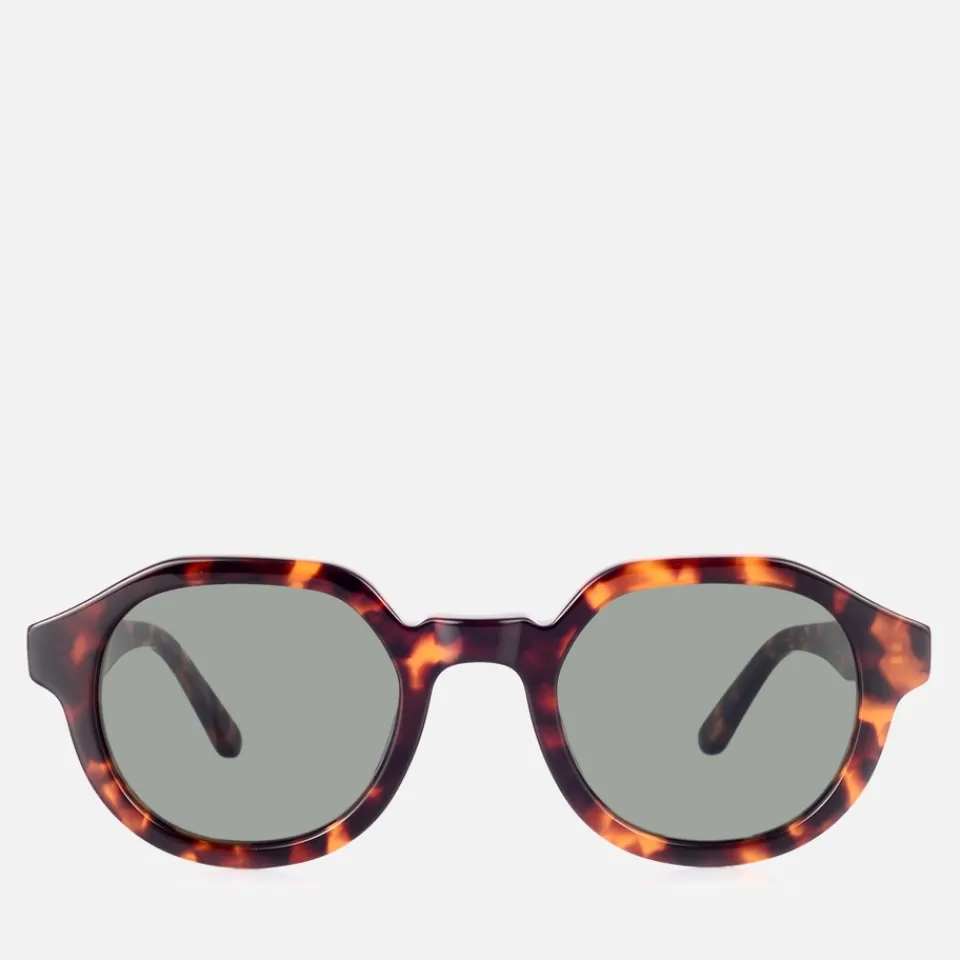 Sunglasses|Sunglasses|KAMO Palermo Acetate Round-Frame Sunglasses