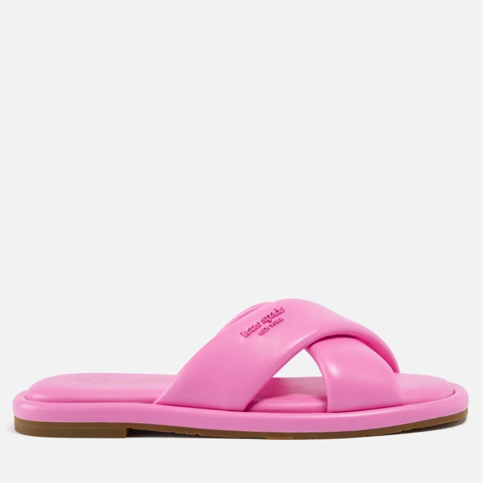 Sandals & Slides|Sandals|Kate Spade New York Women's Faux Leather Rio Slides - UK 4