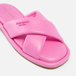 Sandals & Slides|Sandals|Kate Spade New York Women's Faux Leather Rio Slides - UK 4