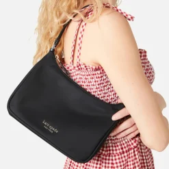 Bags|Dr. Martens Kate Spade New York Women's Sam Nylon Shoulder Bag - Black