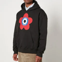 Sweatshirts|KENZO Target Oversized Cotton-Blend Hoodie - S