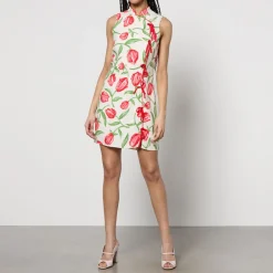 Dresses|Dresses|PS Paul Smith Kitri Aubrey Floral-Print Crepe Mini Dress - UK 16