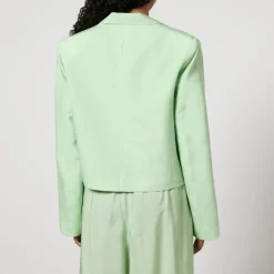 Co-Ord Sets|Jackets|Kitri Cressida Floral-Embroidered Lyocell-Blend Blazer - UK 10