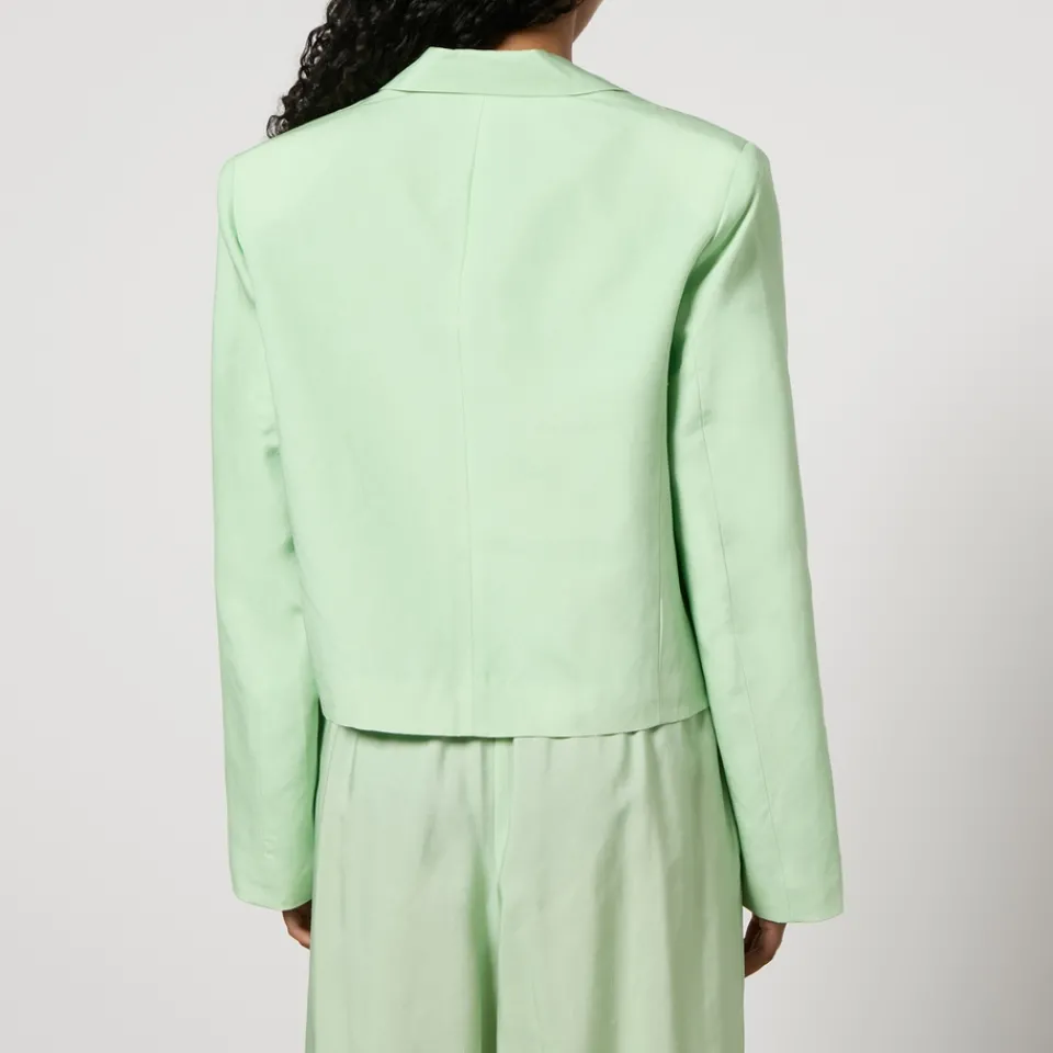Co-Ord Sets|Jackets|Kitri Cressida Floral-Embroidered Lyocell-Blend Blazer - UK 10