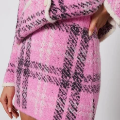 Skirts|Skirts|RAINS Kitri Susan Boucle Knit Mini Skirt - M