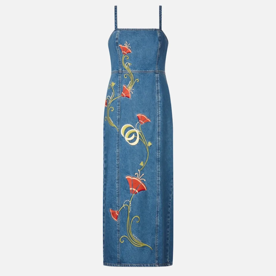 Dresses|Dresses|Dr. Martens Kitri Ursula Denim Midi Dress - UK 12