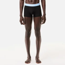 Underwear|Polo Ralph Lauren Lacoste 3 Pack Cotton-Blend Boxer Trunks - S