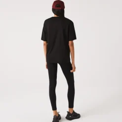 Loungewear|T-Shirts And Tops|Lacoste Crew Neck Premium Cotton T-Shirt - EU 40/UK 12
