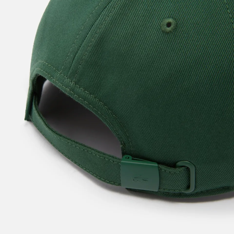 Hats|Lacoste Croc Cotton Twill Patch Cap