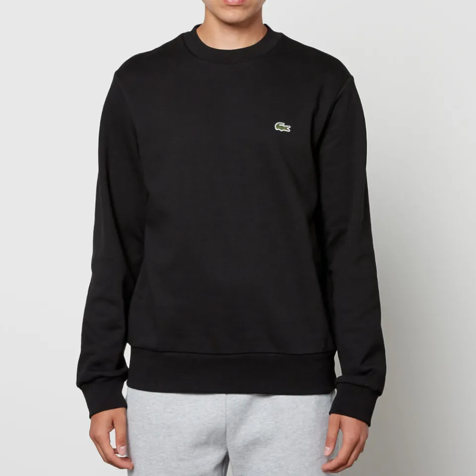 Sweatshirts|Lacoste Logo-Embroidered Cotton-Blend Jersey Sweatshirt - 5/L