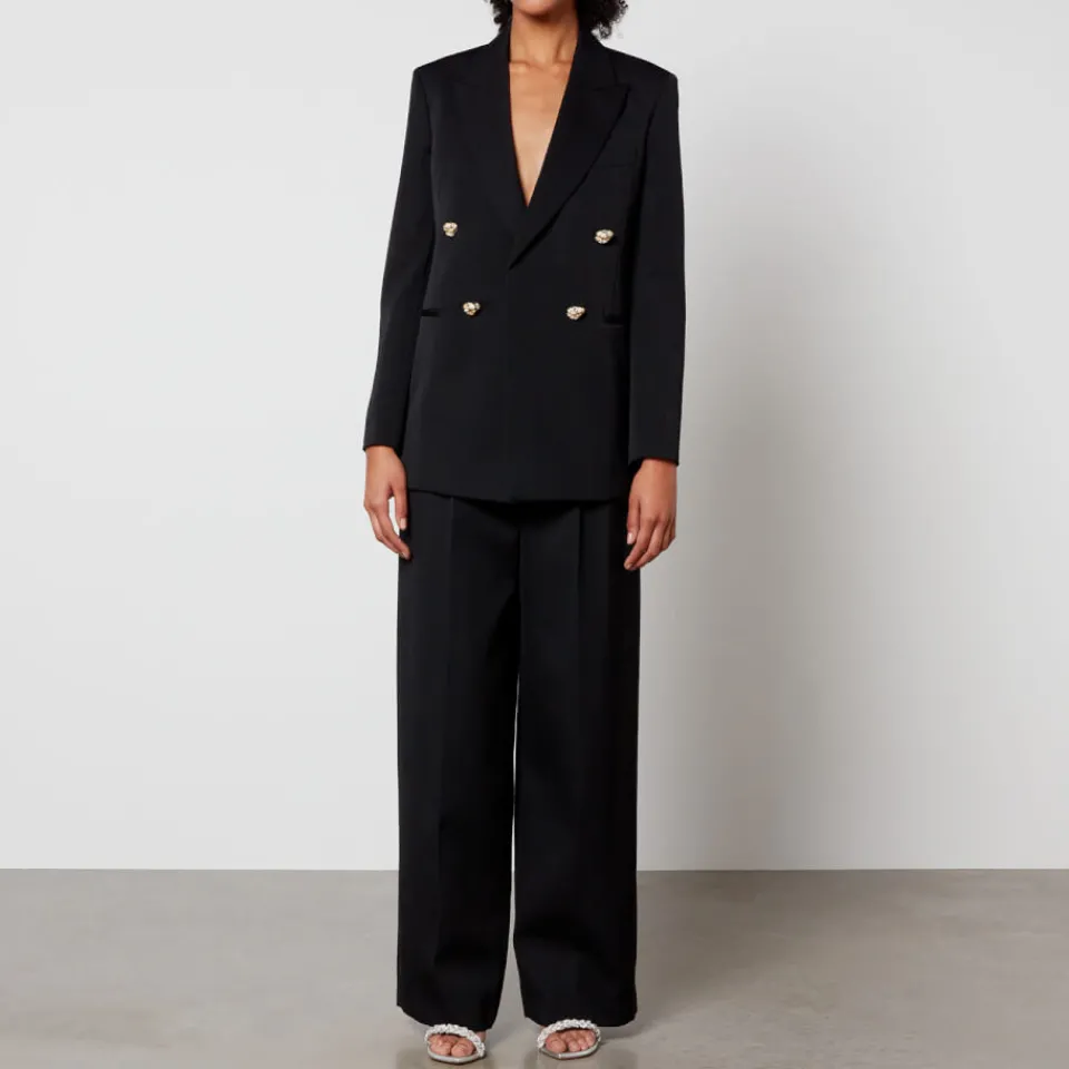 Jackets|Coats|Dr. Martens Lanvin Wool Double-Breasted Blazer - FR 38/UK 10
