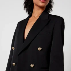Jackets|Coats|Dr. Martens Lanvin Wool Double-Breasted Blazer - FR 38/UK 10
