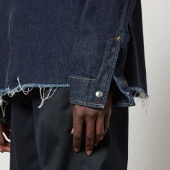 Shirts|Shirts|Dr. Martens Lanvin Zipped Cotton Denim Shirt - IT 50/L