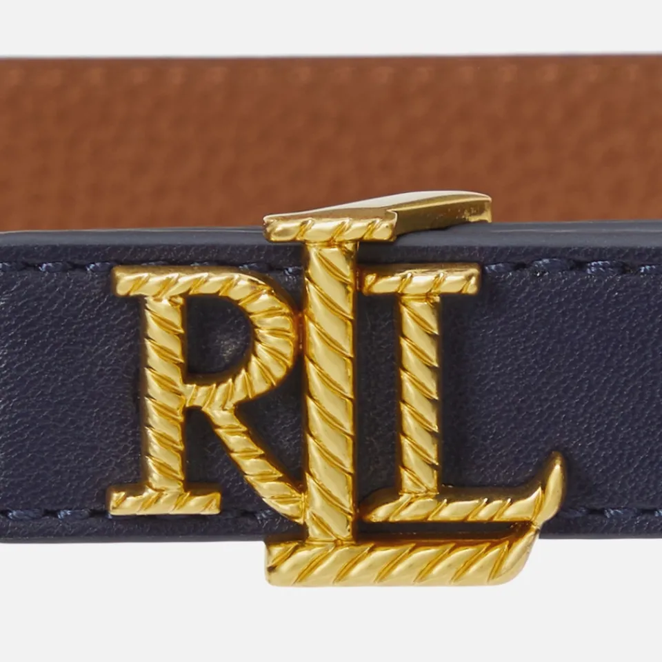 Belts|Lauren Ralph Lauren Leather Reversible 20 Skinny Belt - L