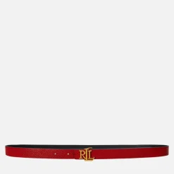 Belts|Lauren Ralph Lauren Leather Reversible 20 Skinny Belt - L