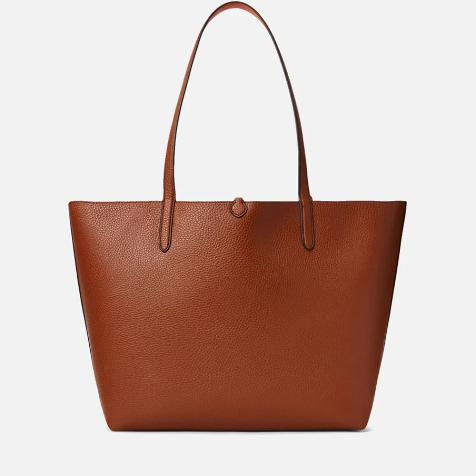 Holiday Bags|Bags|Coach Lauren Ralph Lauren Pebble-Grain Faux Leather Reversible Tote Bag