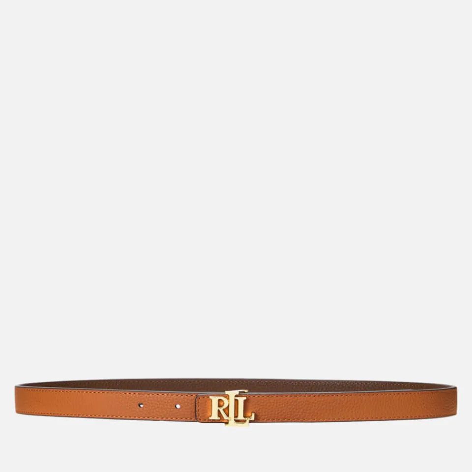 Belts|Lauren Ralph Lauren Reversible 20 Leather Skinny Belt - L