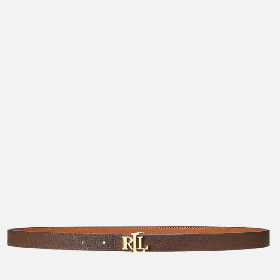 Belts|Lauren Ralph Lauren Reversible 20 Leather Skinny Belt - L