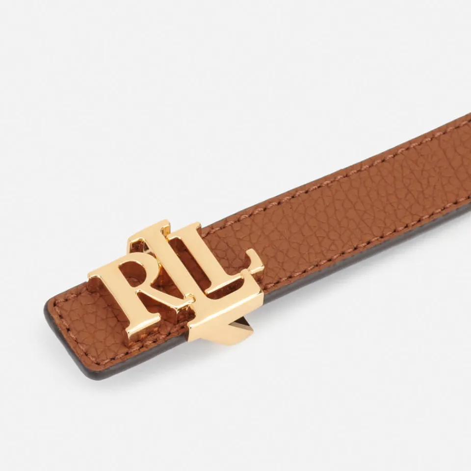 Belts|Lauren Ralph Lauren Reversible 20 Leather Skinny Belt - L