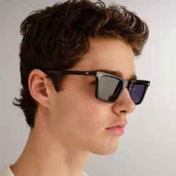 Sunglasses|Sunglasses|Le Specs Broski Acrylic D-Frame Sunglasses