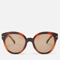 Sunglasses|Sunglasses|Polo Ralph Lauren Le Specs Capacious Acetate Round-Frame Sunglasses