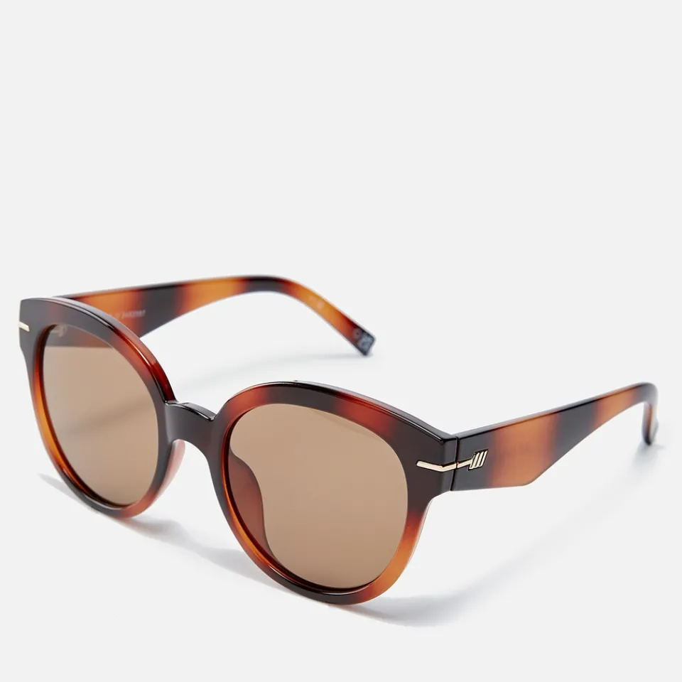 Sunglasses|Sunglasses|Polo Ralph Lauren Le Specs Capacious Acetate Round-Frame Sunglasses