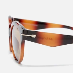 Sunglasses|Sunglasses|Polo Ralph Lauren Le Specs Capacious Acetate Round-Frame Sunglasses