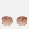 Sunglasses|Sunglasses|Dr. Martens Le Specs Metamorphosis Metal Round-Frame Sunglasses