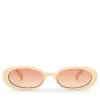 Sunglasses|Sunglasses|Astrid & Miyu Le Specs Outta Love Polycarbonate Oval Sunglasses