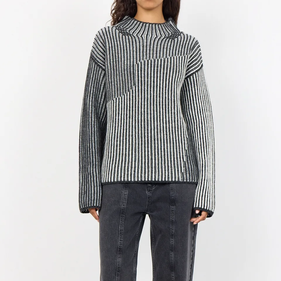Loungewear|Knitwear|Vagabond Shoemakers Leveté Room Jinna Wool-Blend Jacquard Knit Jumper - XS/ 34