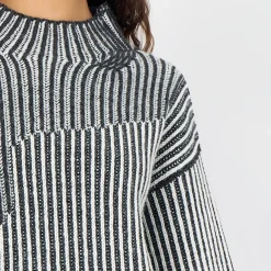 Loungewear|Knitwear|Vagabond Shoemakers Leveté Room Jinna Wool-Blend Jacquard Knit Jumper - XS/ 34