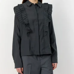 T-Shirts And Tops|Shirts And Blouses|Dr. Martens Leveté Room Karlina Lyocell-Blend Blouse - XS