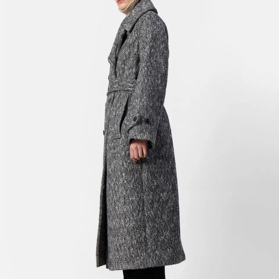 Jackets|Coats|Dr. Martens Leveté Room LR-Honey 1 Wool-Blend Twill Coat - L