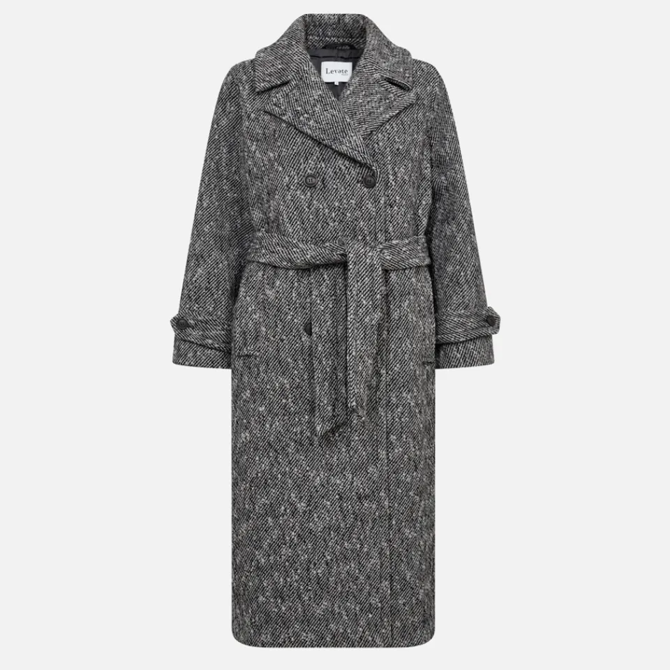 Jackets|Coats|Dr. Martens Leveté Room LR-Honey 1 Wool-Blend Twill Coat - L