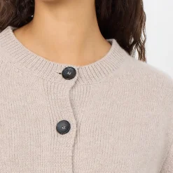 Knitwear|Leveté Room Pearl Merino Wool-Blend Knit Cardigan - XS/ 34