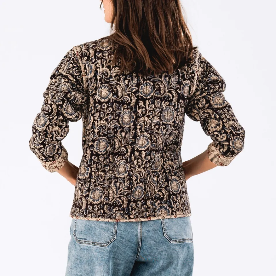 Jackets|Coats|Marant Etoile Lollys Laundry Betty Floral Quilted Cotton Jacket - M