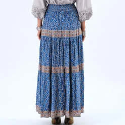 Skirts|Skirts|Dr. Martens Lollys Laundry Diamond Crepe de Chine Maxi Skirt - S